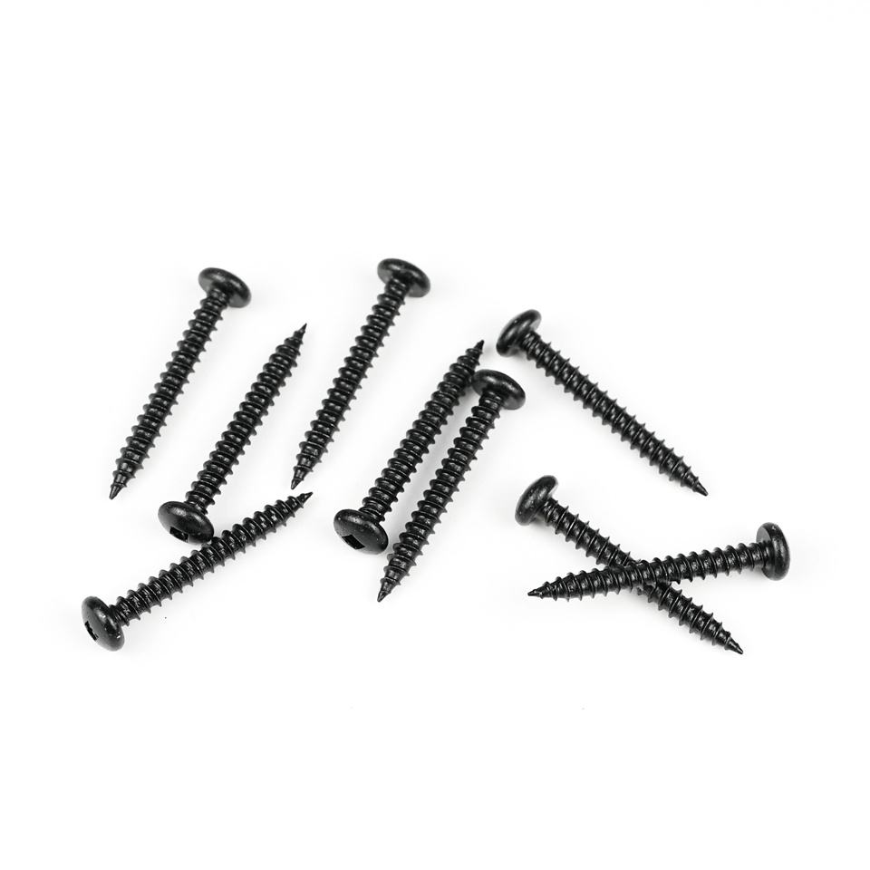 Black Ruspert Coating Stainless Steel Square Pan Head Wood Timber Screws