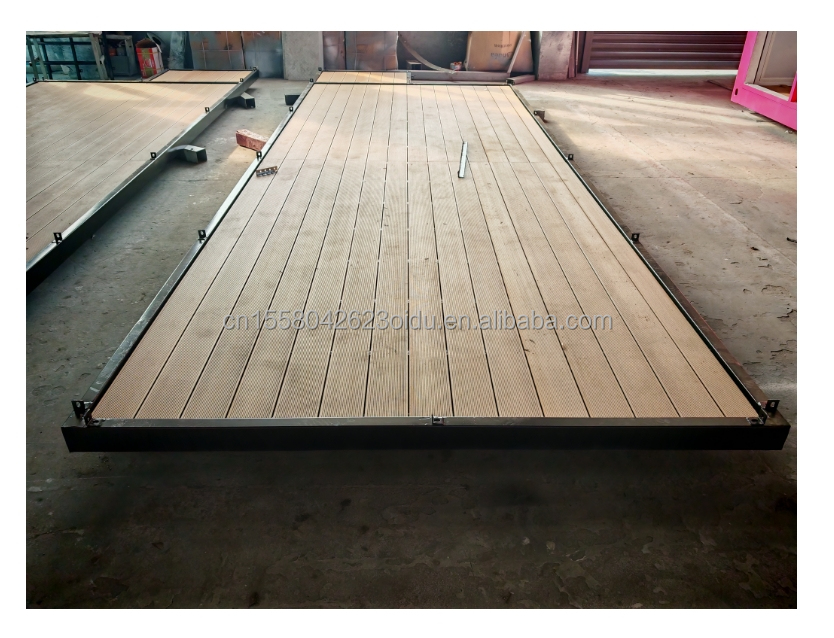 Galvanized Steel Square Tubes Main Structure Container Houses for Whole Assemble 20ft 40ft Prefab Coffee Shop