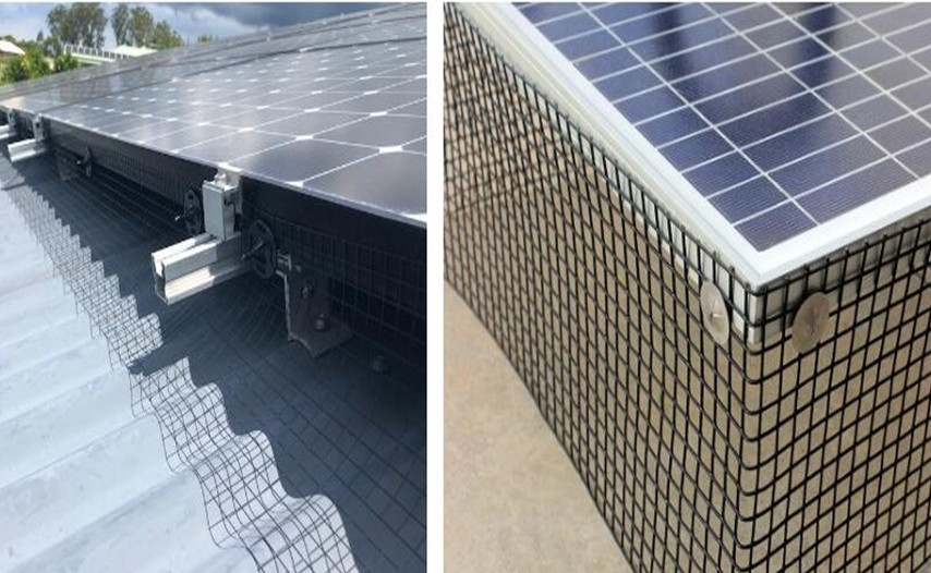 100 Pack For Solar Panel Bird / Pigeon / Squirrel Guard Solar Panel Mesh Clips