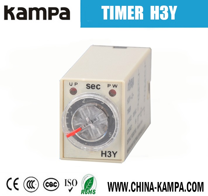 H3Y 220V Power On Time Delay Relay Solid-State Electric Timer AC24V 220V