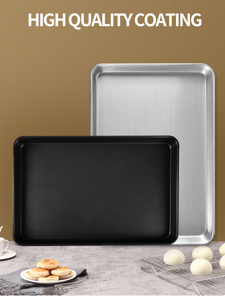 Aluminum Non-Stick Plated Baking Oven Tray with Large Inventory