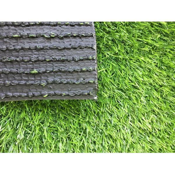 Eco - Friendly Outdoor Artificial Synthetic Grass Backyard Wear Resistance