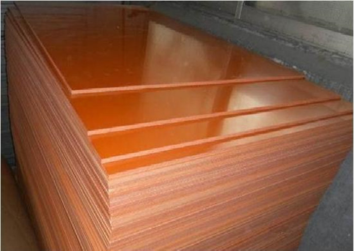 Brown Smooth Surface Colored Plastic Sheet / Phenolic Cotton Sheet Heat - Resistant