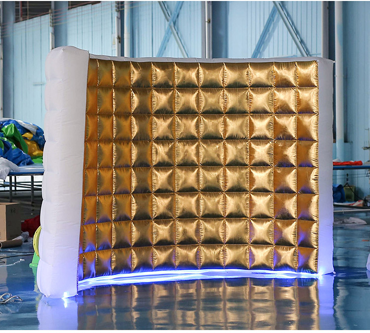 Automatic Photo Booth Enclosure 360 Degree Spinning Inflatable Photo Wall