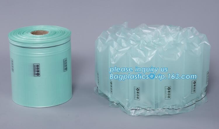 Anti-Shock Reusable Plastic PVC Inflatable Bubble Liner Protective Pac Red Wine Bags Protector For Fragile bagease pack