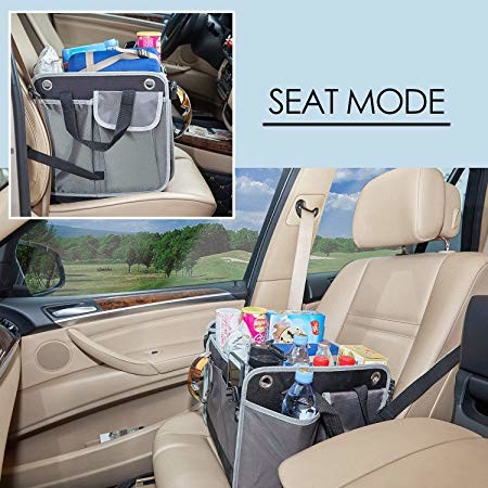 26 Inch Car Trunk Organizer Bag For SUV Truck With Bottom Strips To Prevent Sliding