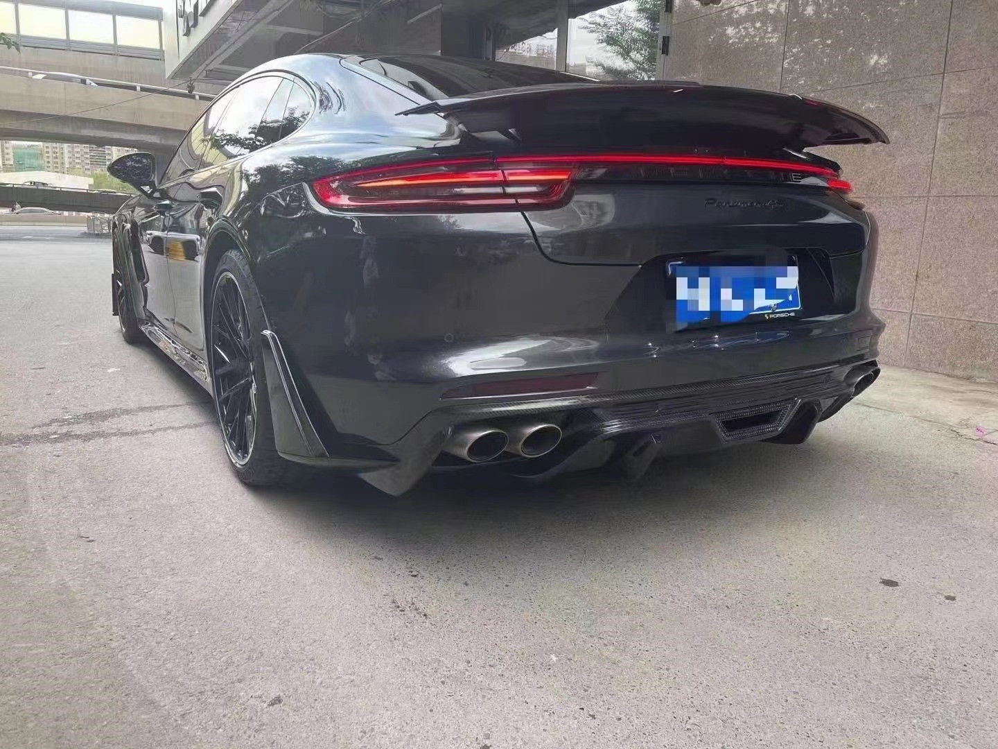 Auto Parts for Porsche Palamela 971 Carbon Fiber Body Kit Palamela 971 Upgraded SD Style Dry Carbon Fiber Body Kit Spoiler