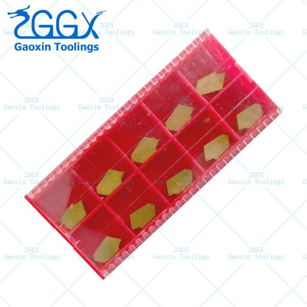 PVD Coating Carbide Cut Off Inserts CNC Lathe Carbide Insert Cutters GQD404-GE