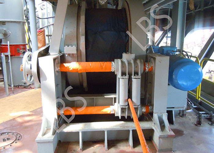 30Ton Double Drum Electric Wire Rope Winch Machine With Spooling Device