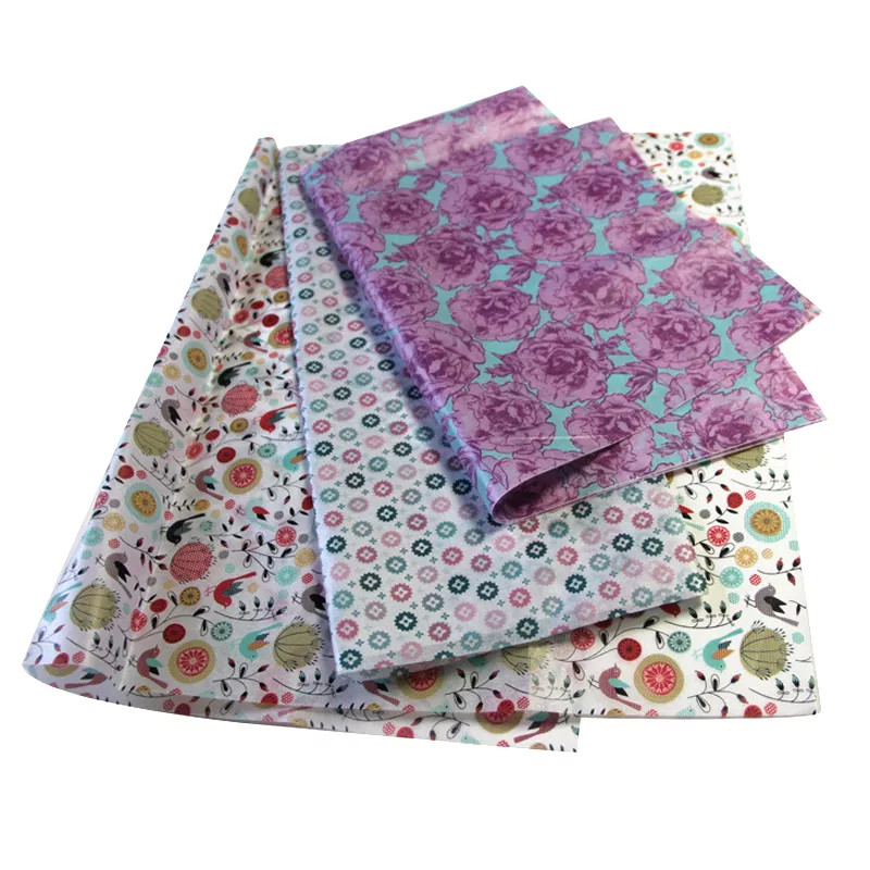 Bouquet Flower Wood Pulp Tissue Paper Wrap Christmas Gift Wrapping Packaging