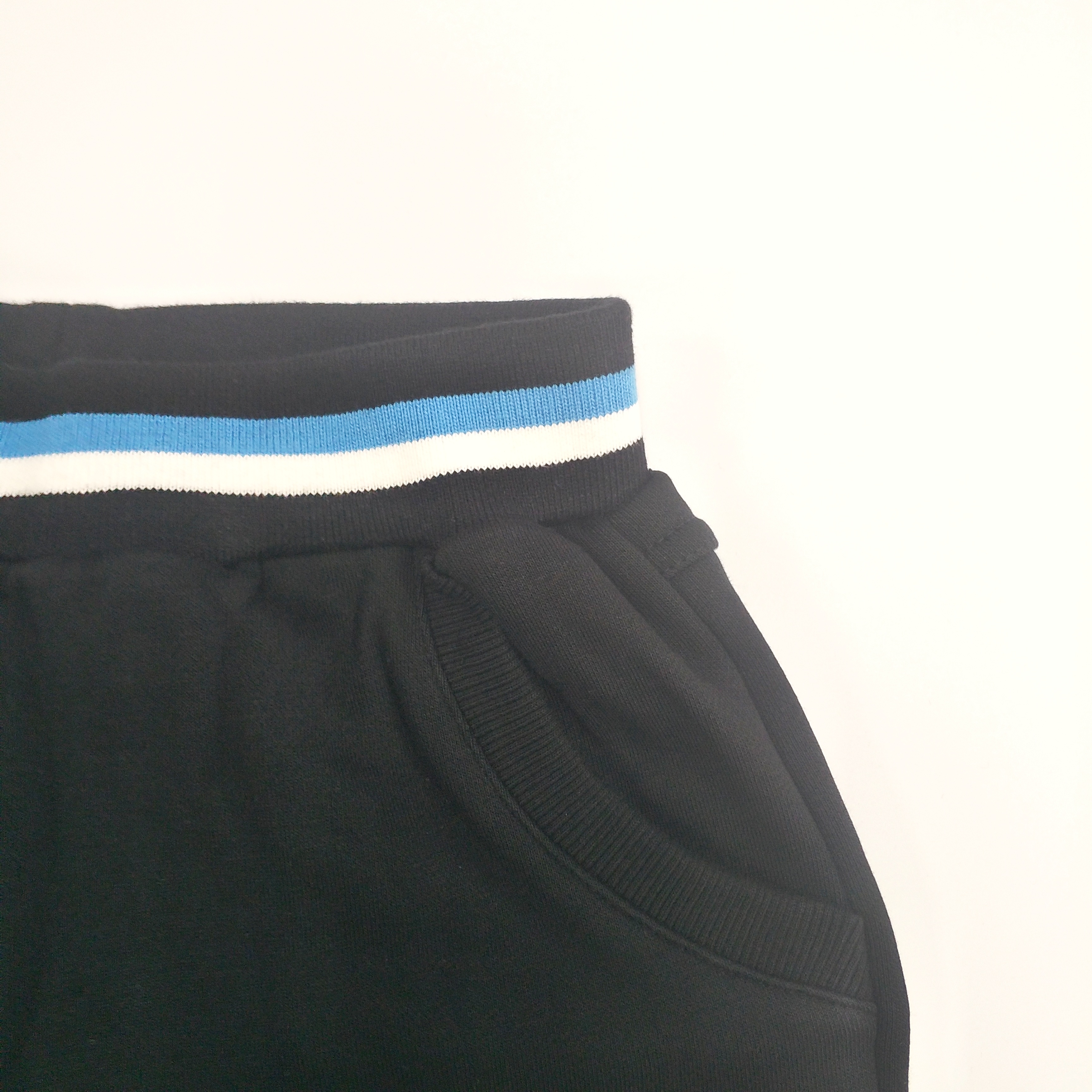 Breathable Warm Cotton Full Length Jogging Pants For Children Anti-Pilling