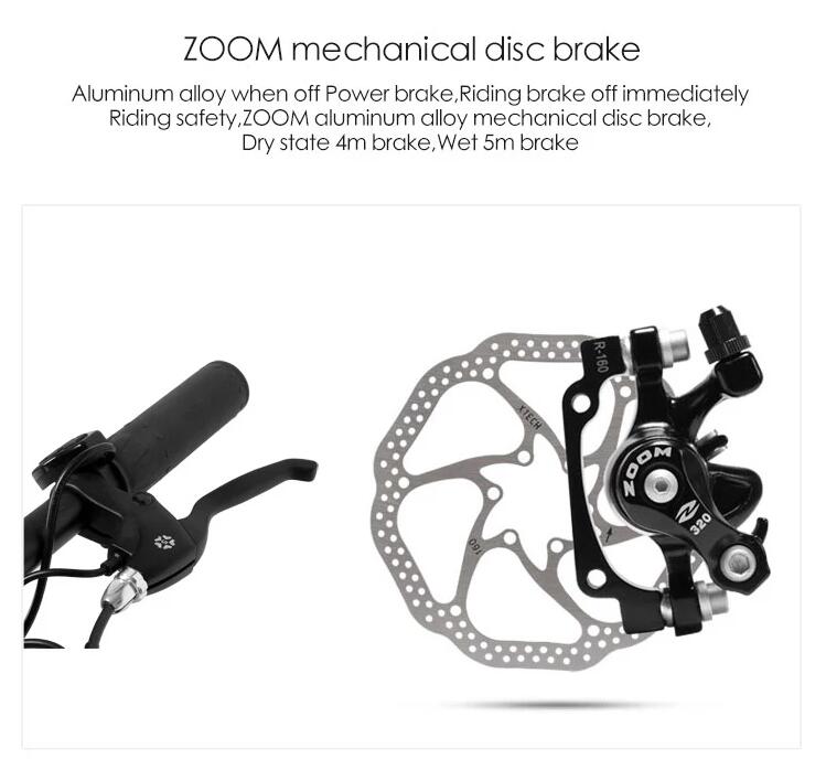 CE 20 Inch Foldable Electric Bike With Removable 48V 10AH L G Lithium Battery