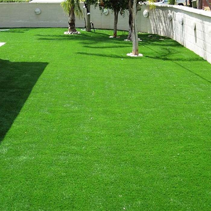 Multi Filament Mixed Weaving Green Turf Hybrid Artificial Grass 45mm 9500 Dtex Abrasion Resistant