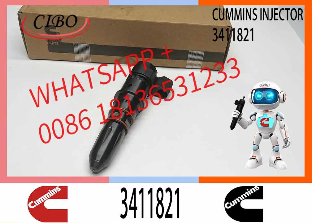 3411821 OE Quality Brand New Diesel Common Rail Fuel Injector Assembly 3411821 For C-ummins M11 Engine