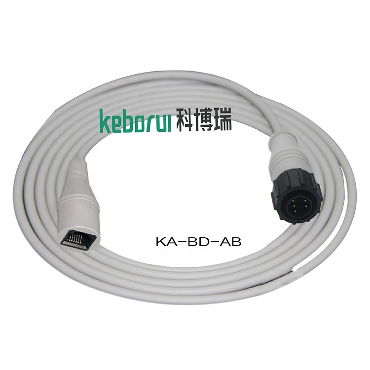 IBP adapter cable compatible for Bard 5pin to Abbott transducer