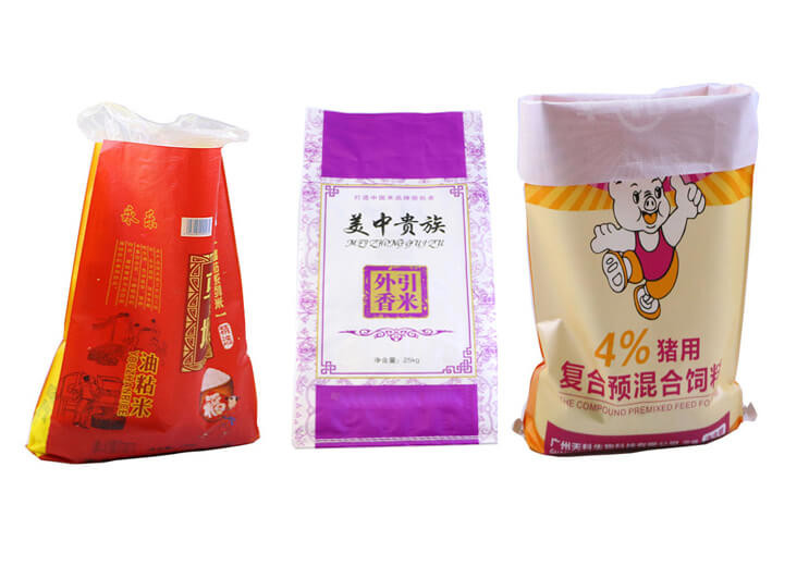 Biodegradable Laminated Woven Sacks Woven Polypropylene Bags For Feeds
