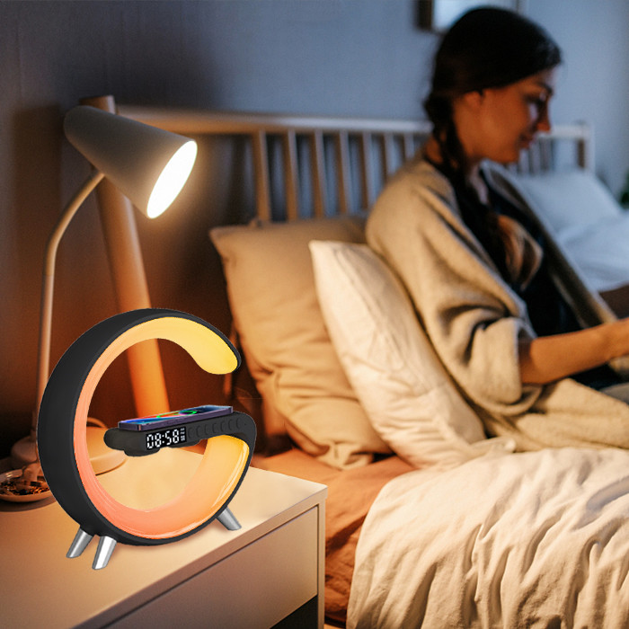 High Sound Quality Adjustable G Audio Lamp with Volume Control
