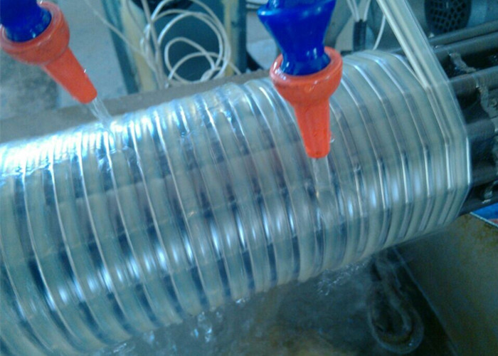 380V 10T Flexible Spiral Hose Plastic Pipe Making Machine