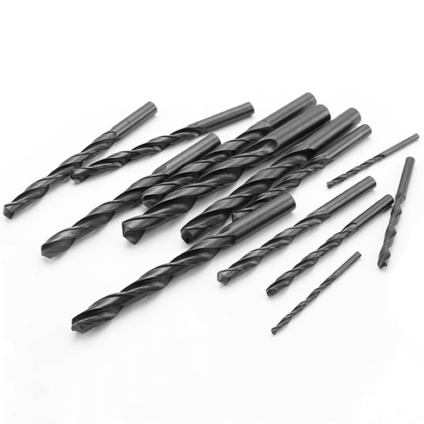 Precision Carbide Straight Shank Twist Drill Bits Small Twist Drill Set For Cutting