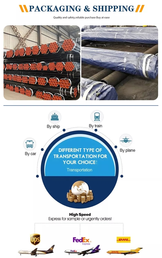 Gr1 Gr3 Gr4 Gr6 Welded Seamless Steel Heat Exchanger Tubes ASTM A333 A334 JIS3460 - 1988 4