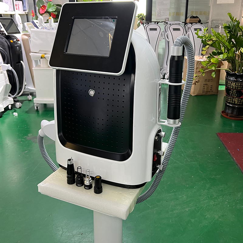 Skin Treatment Pico Laser Tattoo Removal Machine , 2000W Q Switch ND YAG Laser