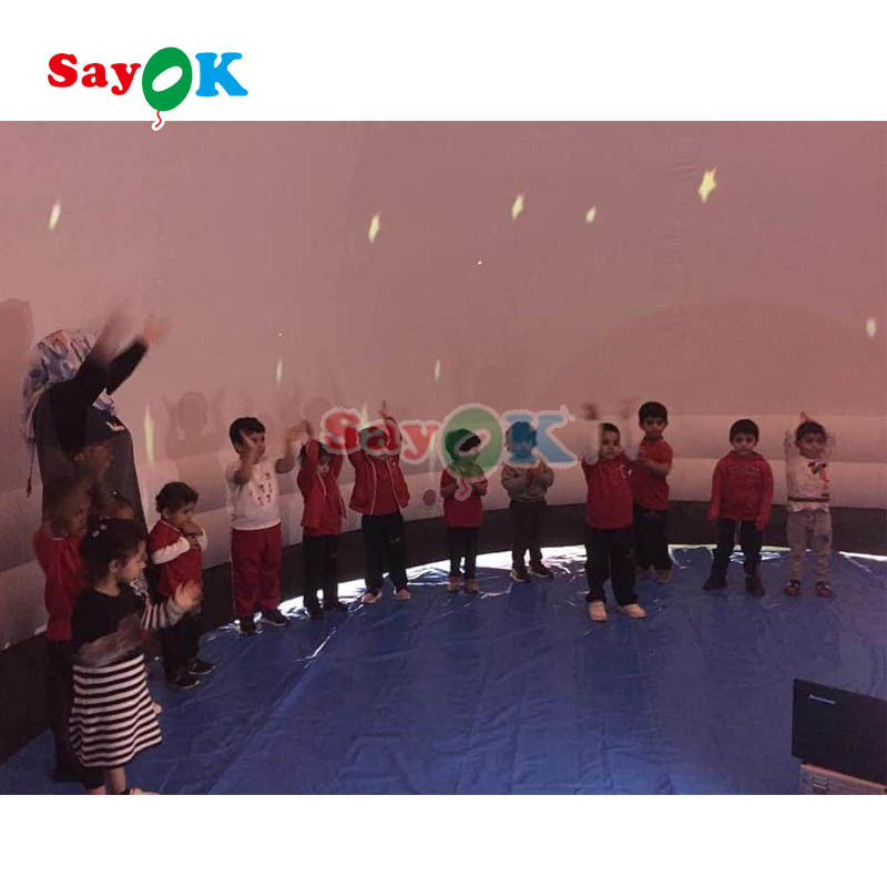 16.4ft Portable Inflatable Planetarium Tent Cinema Dome Inflatable Projection Tent For Event