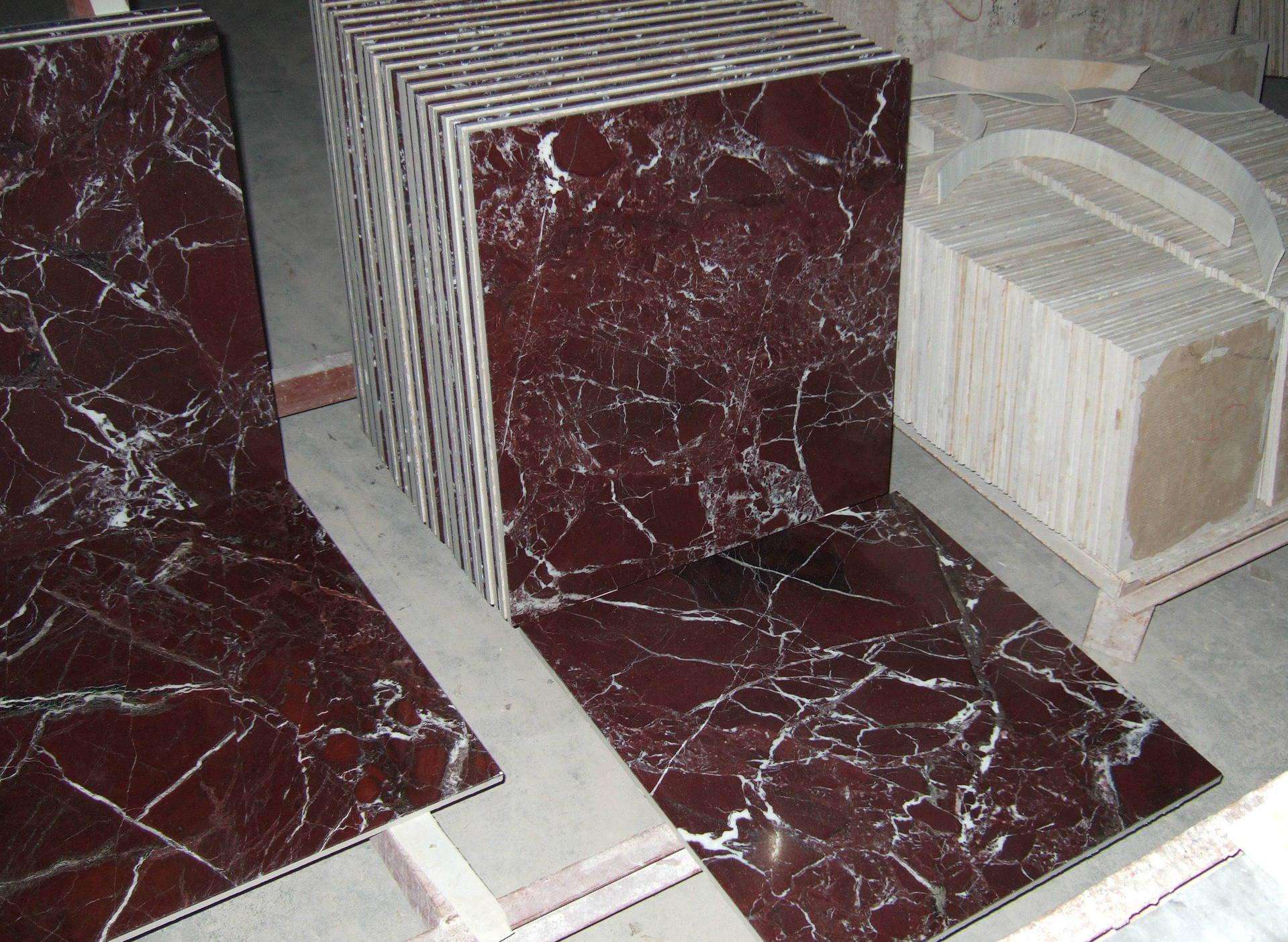 Rosa Levanto Marble Stone Tile Natural Stone Various Size For Villa