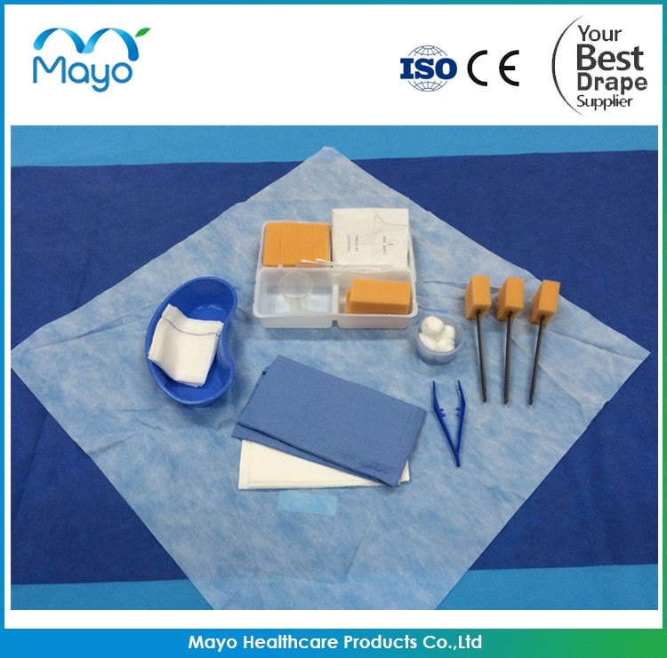 Customized Disposable Sterile Surgical Drape Pack from China