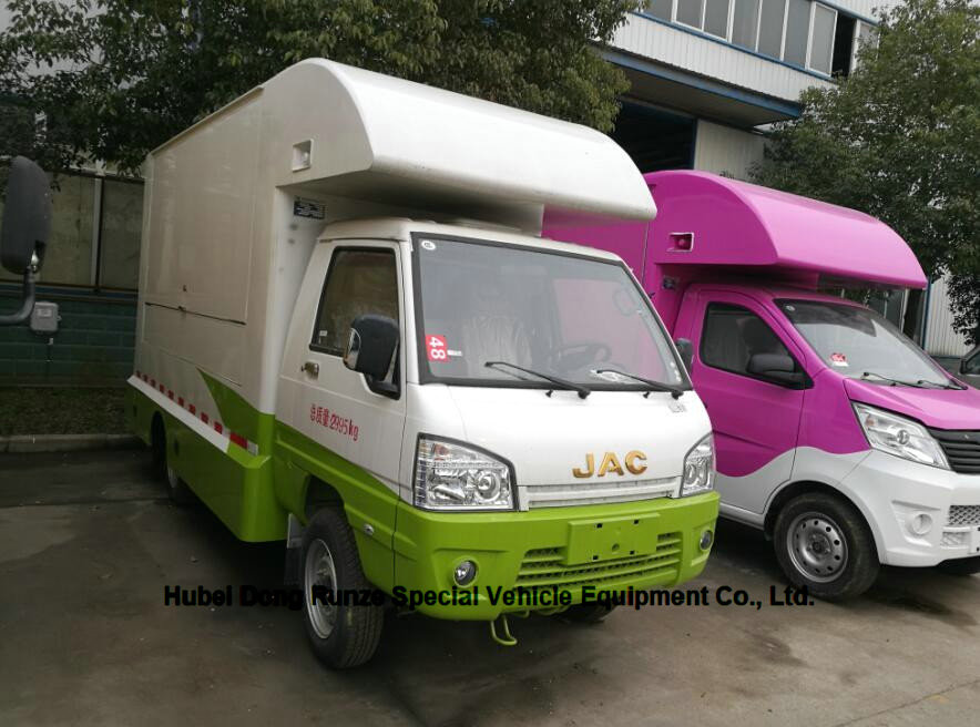 Custom Color JAC Mobile Kitchen Truck , Street Mobile Fast Food Van