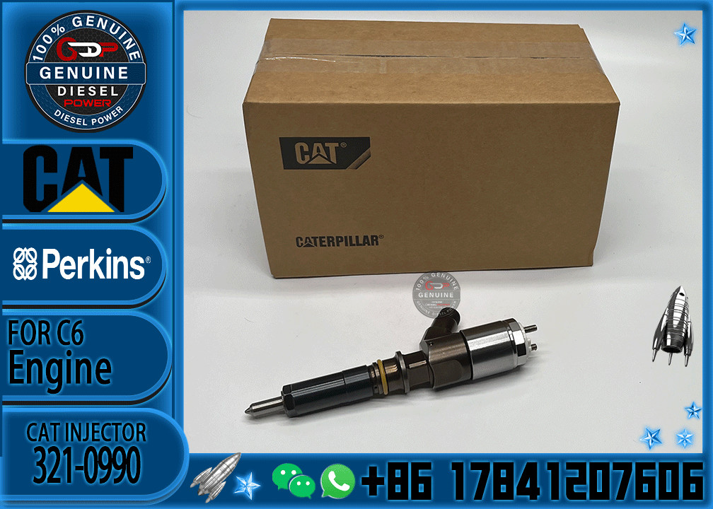 New Diesel Fuel Injectors nozzles 321-0990 2645A743 10R-7668 2645A705 2645A709 injector for Caterpillar C6.6 Perkins 110