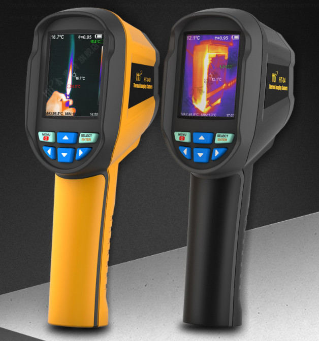 Micro USB 2.0 Built-In 3G 2.8 Inch Full View TFT Display Thermal Imaging Camera High Resolution