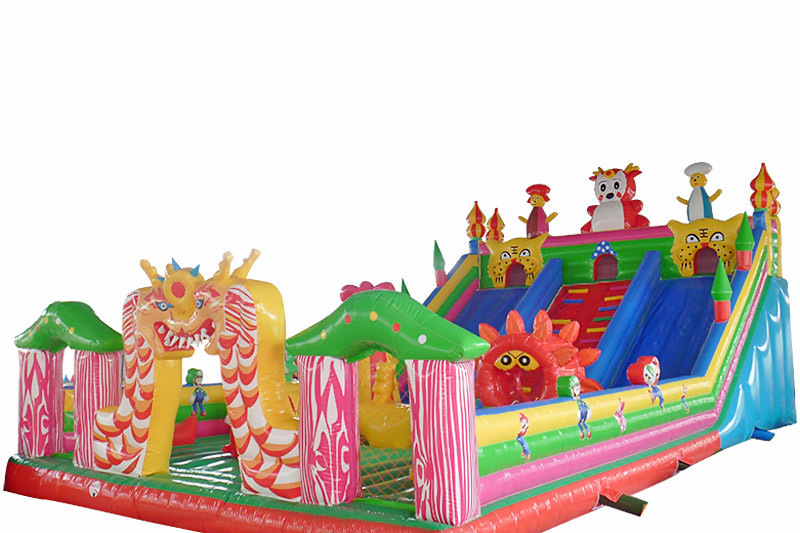 Children's playground equipment inflatable castle environmental Dolphin world