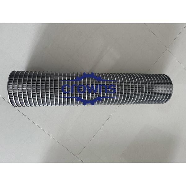 Corrosion Resistant Wedge Wire Screen Pipe for Oil Wells and Durability Guaranteed