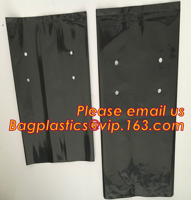 cultivating bags, 100% biodegradable various Wholesale Poly Black Square Garden Plastic Baby Flower Plant Nursery Poly B