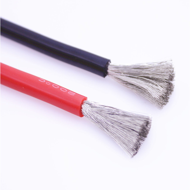 Heatproof Super Flexible Stranded Copper Wire 1050/0.08 10AWG Silicone Rubber