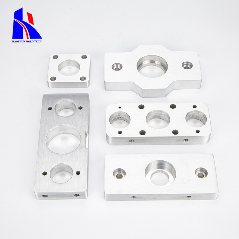 OEM ODM Precision Aluminum Part Silver Polishing Parts CNC Machining Service