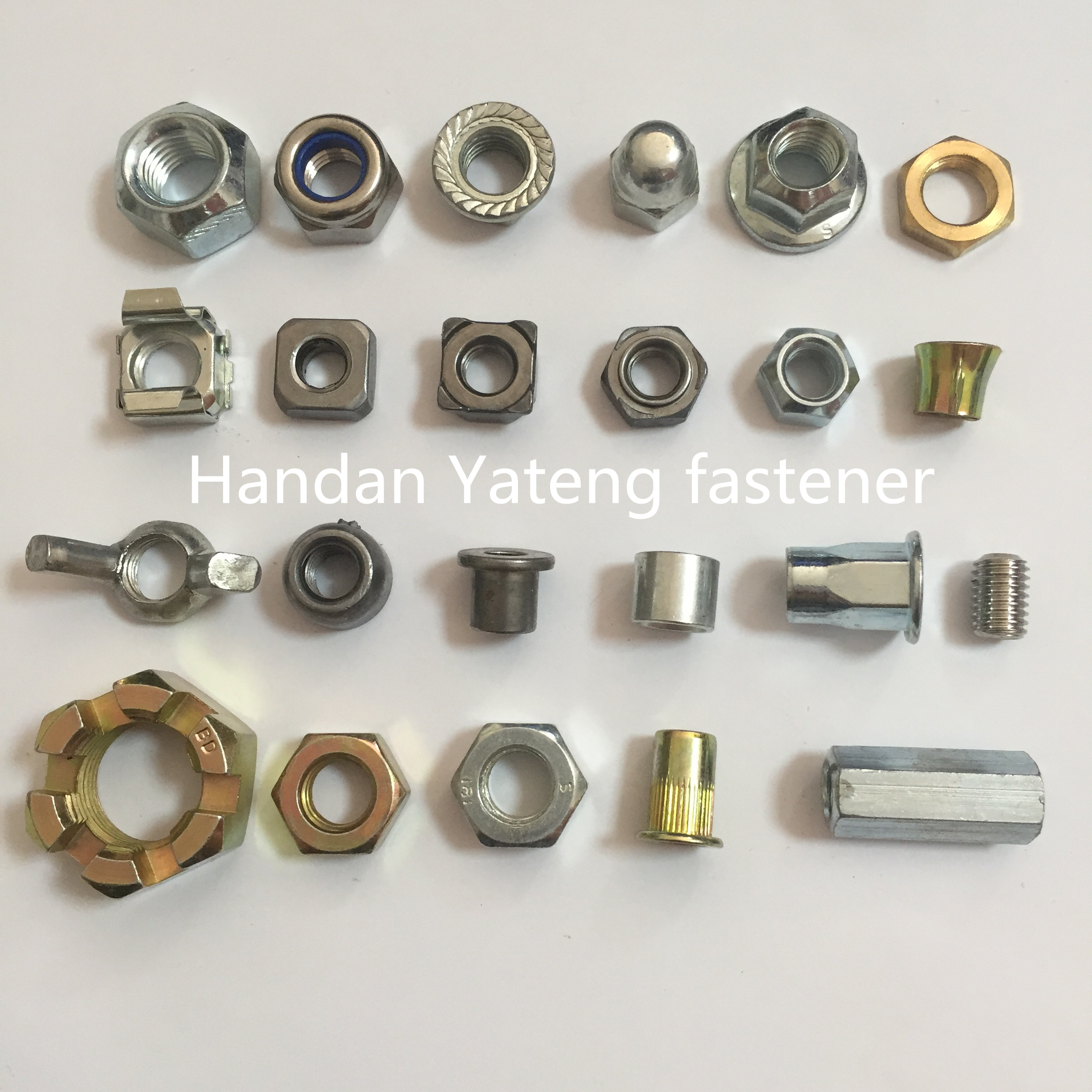Avaiable Sample M20 M16 Din6923 Direct Fastener Carbon Stainless Steel Hex Flange Nut
