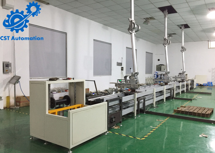 Aluminium Profile Automatic Assembly Machines Stable Conveying Speed