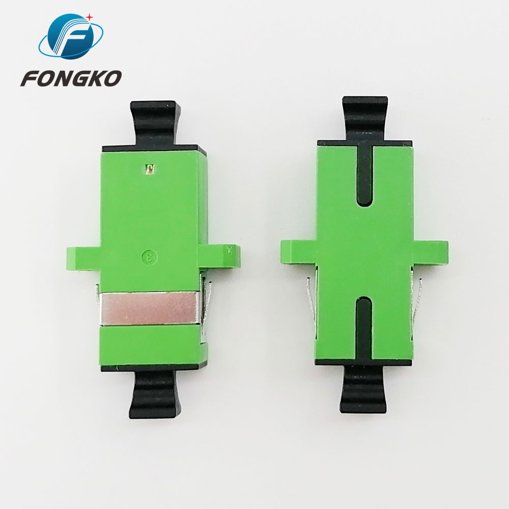 FONGKO SC APC Power Simplex Single Mode Coupler Adapter