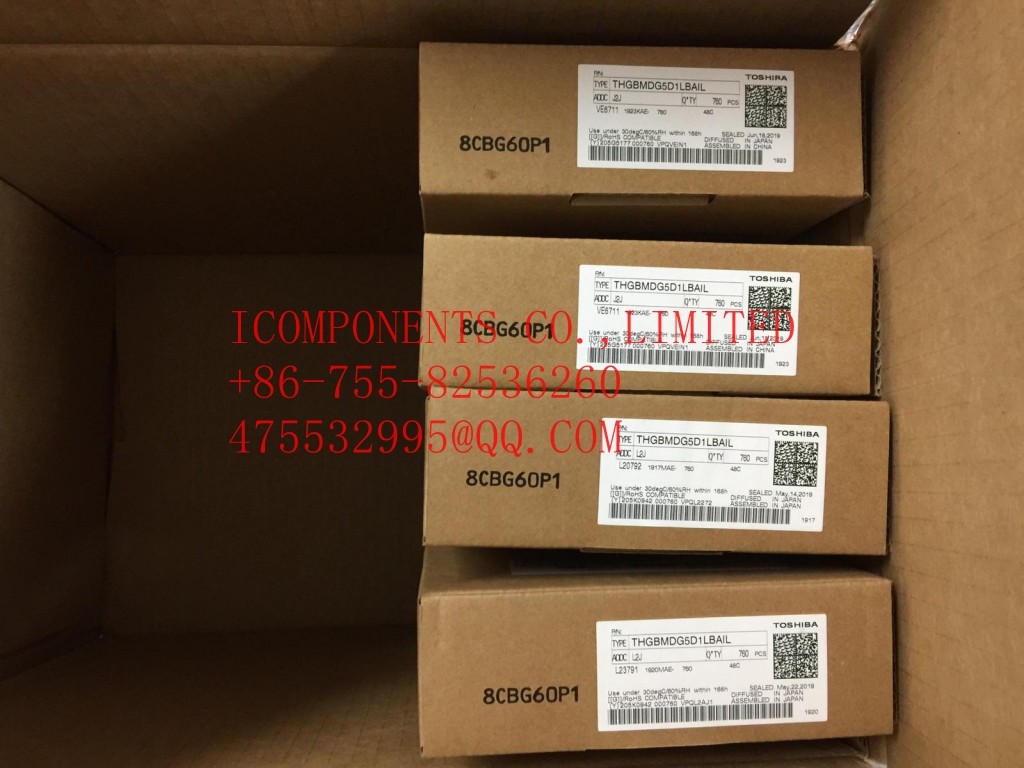THGBMDG5D1LBAIL KIOXIA Flash Card 4G-byte 3.3V Embedded MMC 153-Pin WFBGA (Alt: THGBMDG5D1LBAIL)