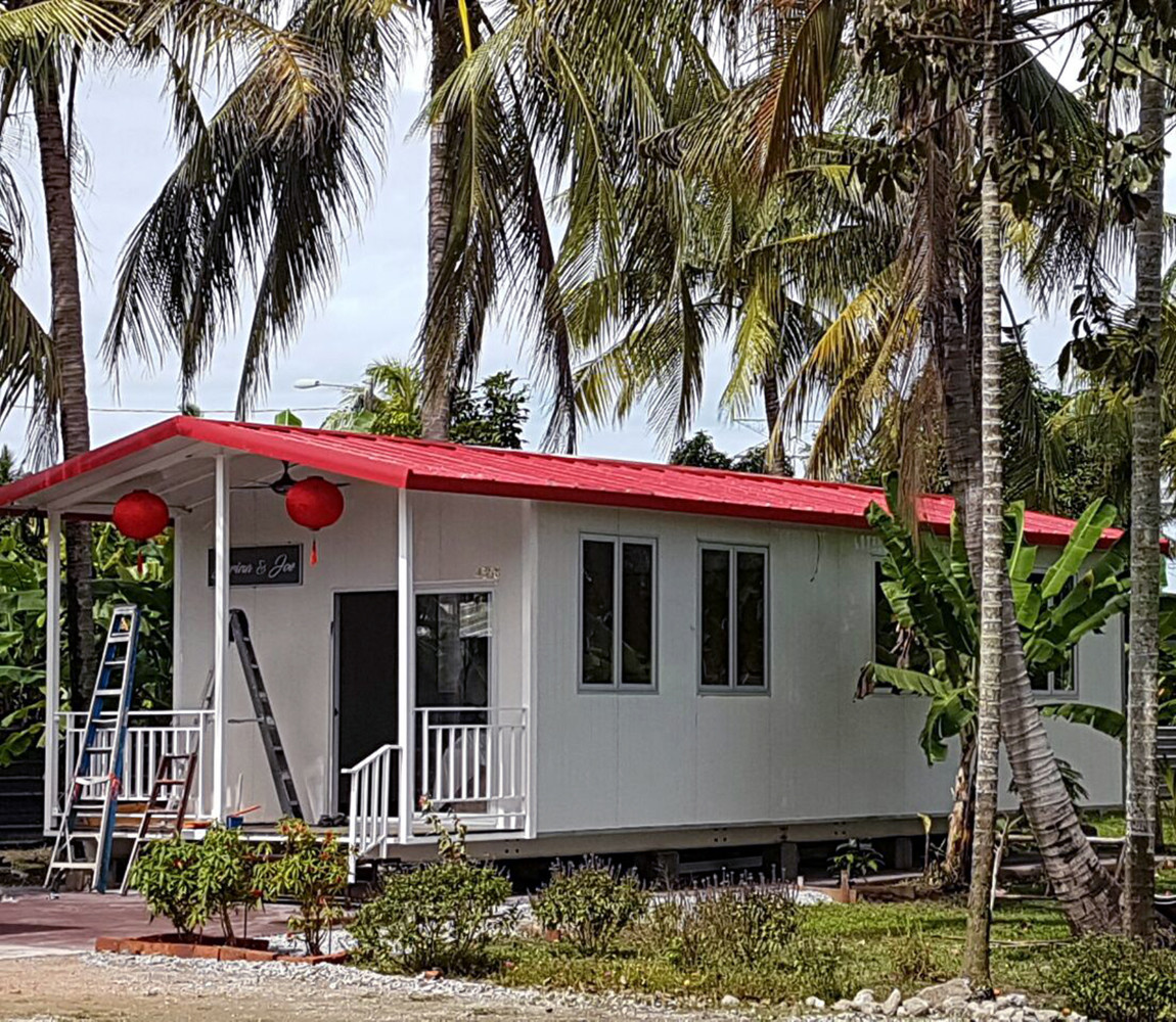 Steel Structure Prefabricated Villa House Container House Portable Villa Fast Assemble
