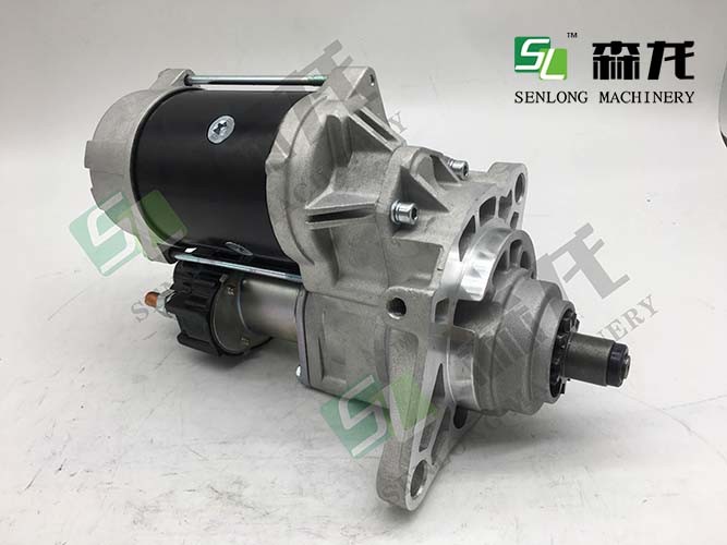 24V 11T CW Excavator Starter Motor Isuzu Engine 6HK1T NIKKO OEM Hitachi Excavator ZX330 0-24000-3110