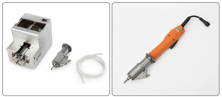 Hand-held automatic feed lock screw machine CBD-618 High efficiency, 60~120pcs/m, one person is equivalent to the effici
