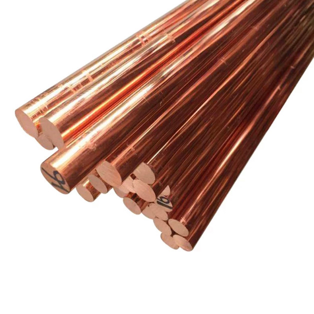 C110 C101 Copper Rod Bar Soft Annealed Full Hard Copper Alloy Bar