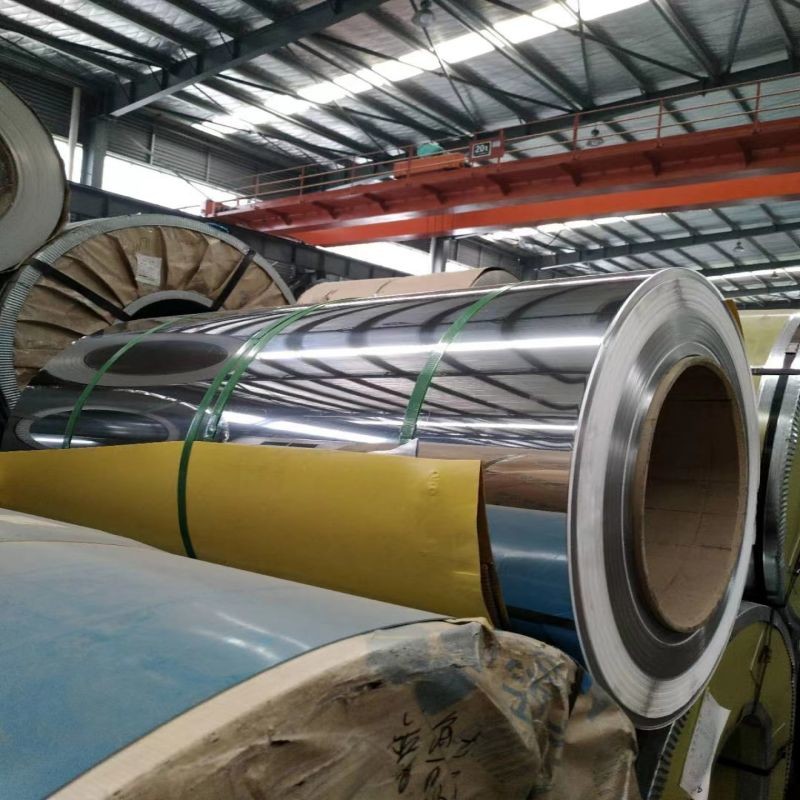 ASTM JIS SUS304 Stainless Steel Coil BA Surface SS Cold Rolled Coil 0.8mm 1.0mm