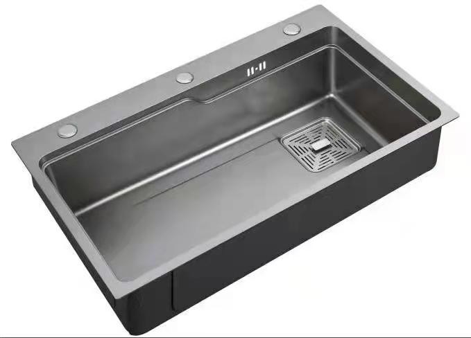 Rectangular Stylish 100% Handmade Stainless Steel Sink Topmount