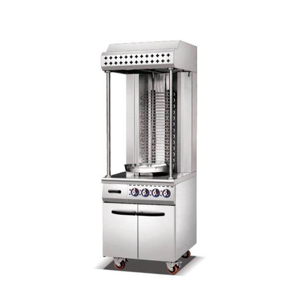 Restaurant Hotel Kitchen Equipment Stainless Steel Electric Shawarma Kebab