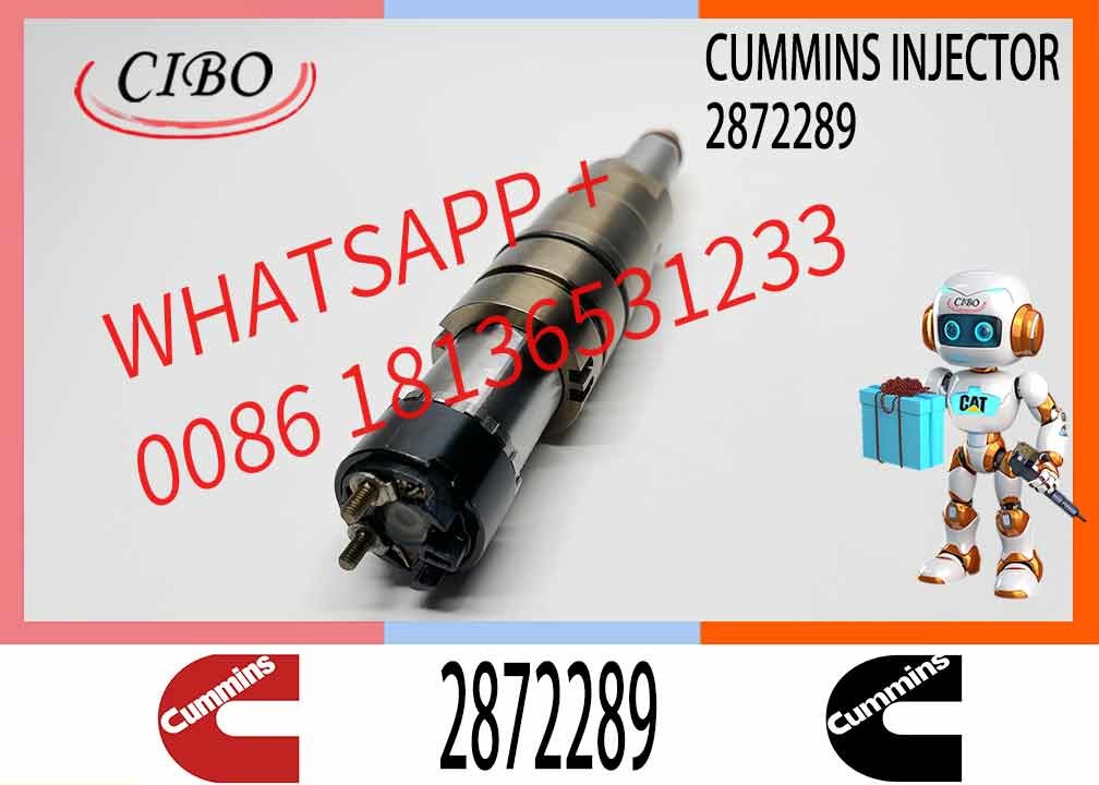 Cummins ISX12 Diesel Fuel Injector 2872544 2872289 2872284 49550802872289 2872284 2872544 2419679 2872289 49058 for DCEC