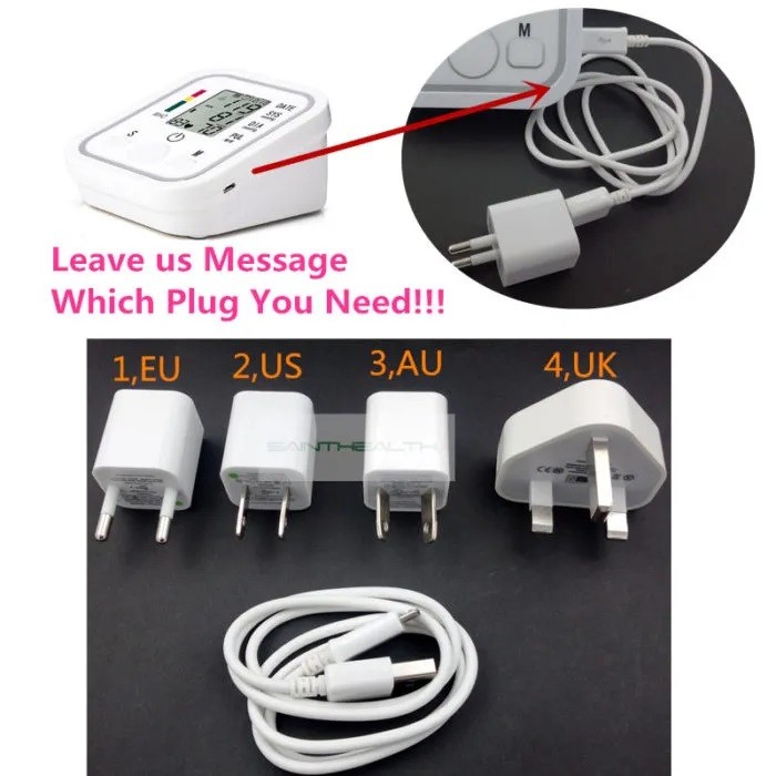 Digital BP Automatic Blood Pressure Machine Electronic Upper Arm