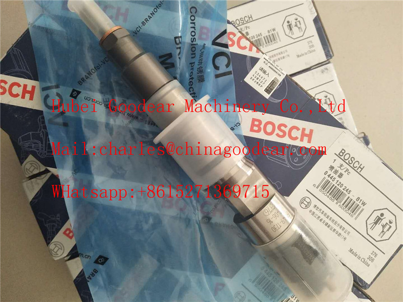 Bosch fuel injector 0445120245 for kamaz diesel engine in stock